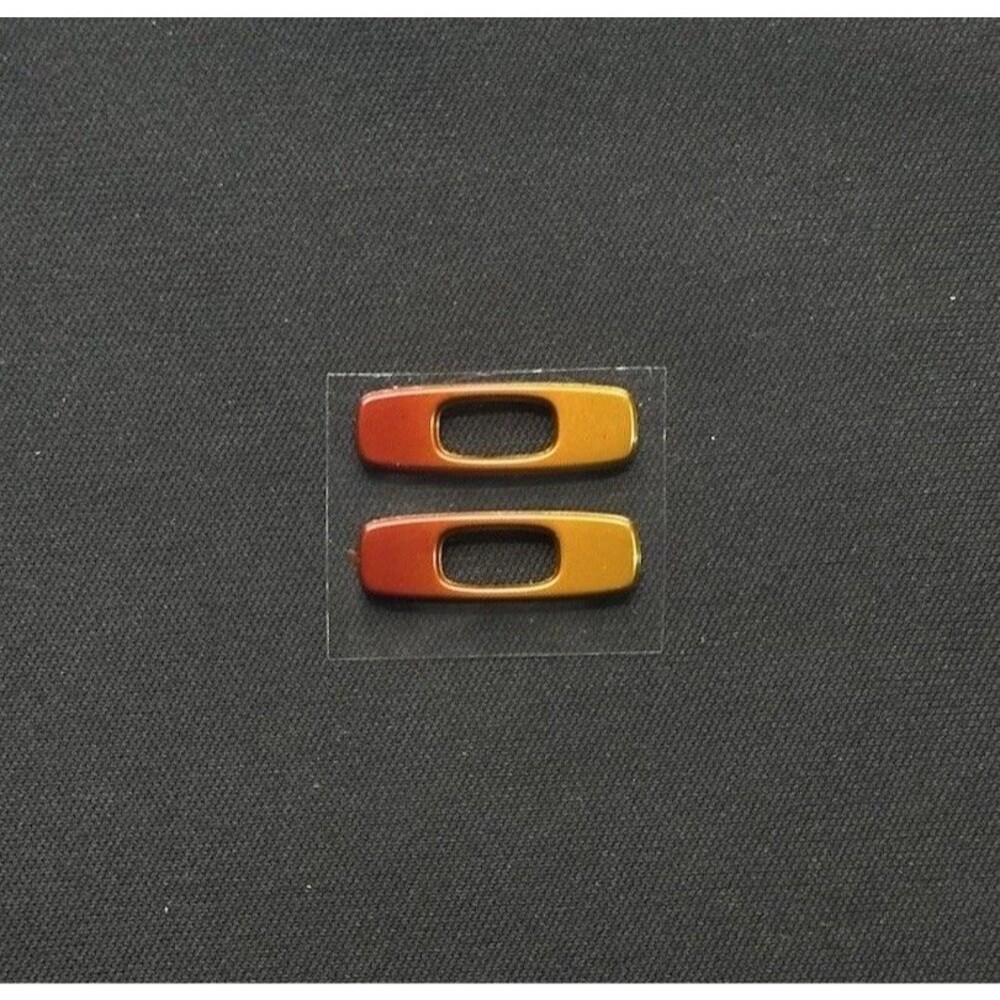 Oakley Holbrook Sunset Red Fade Icon Replacement Logo Set Sunglasses (Authentic)
